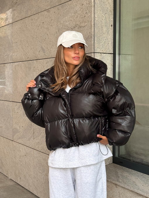 Зимняя куртка Milirud модель mil633-chornij-glqnecx Фото