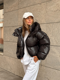 Зимняя куртка Milirud модель mil633-chornij-glqnecx Фото