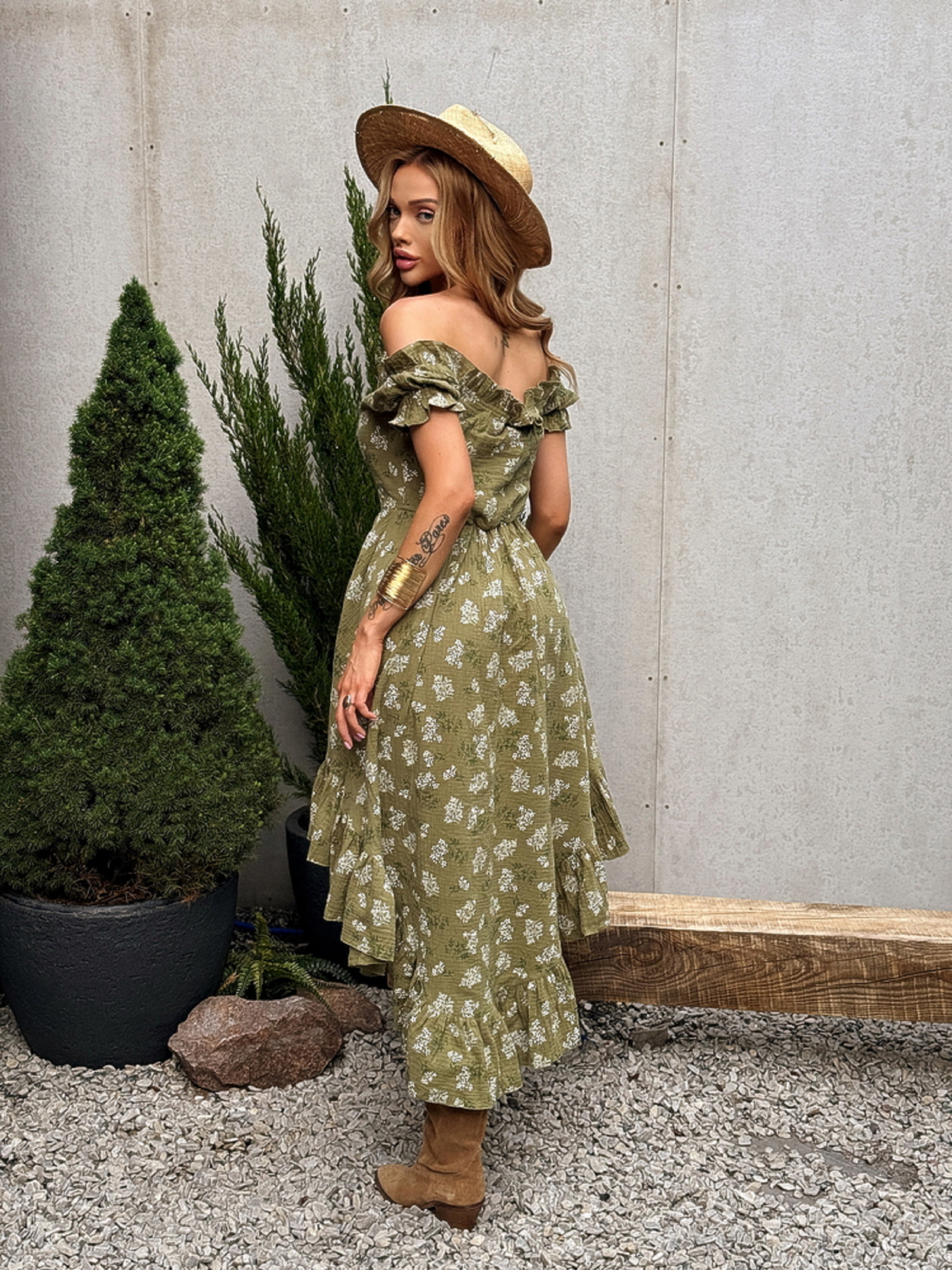 Платье миди Milirud модель mil504-hak Фото