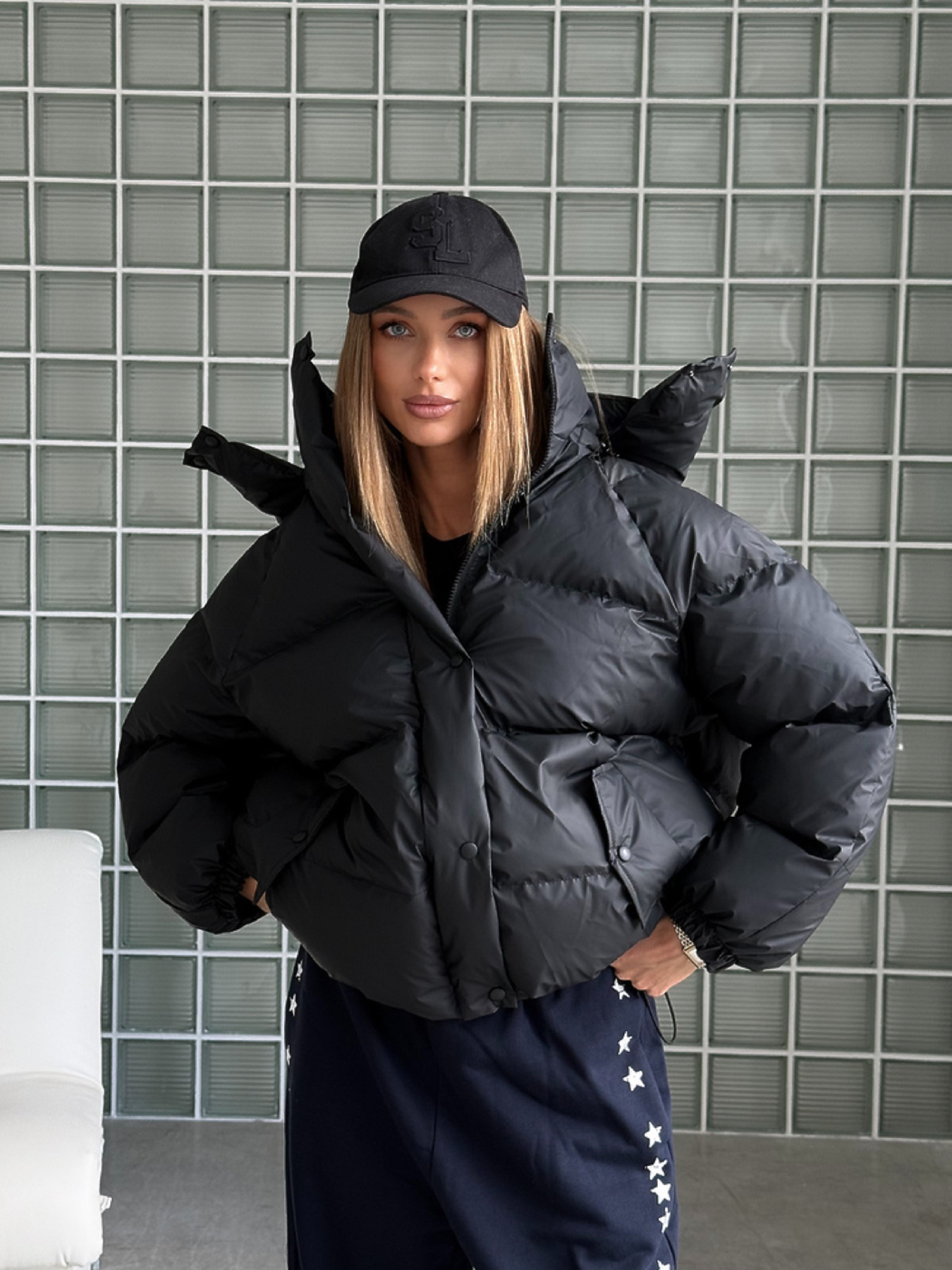 Зимняя куртка Milirud модель mil631-chornij-rejns Зимняя куртка Milirud модель mil631-chornij-rejns Фото