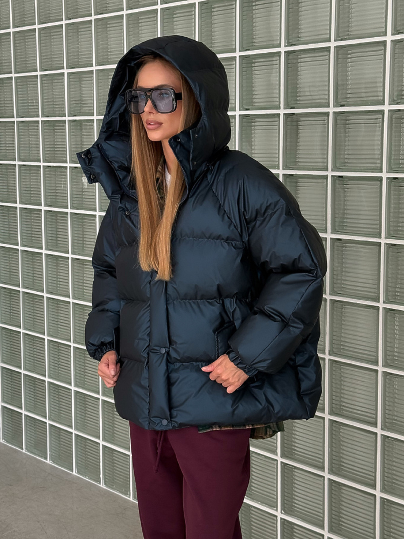 Зимова куртка Milirud модель mil631-temno-sinj-rejns Фото