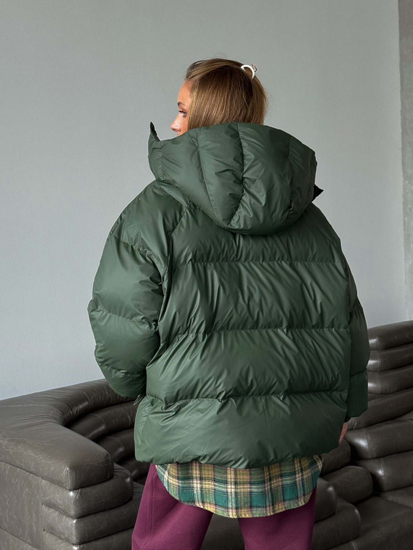 Зимняя куртка Milirud модель mil631-olivka-rejns Зимняя куртка Milirud модель mil631-olivka-rejns Фото