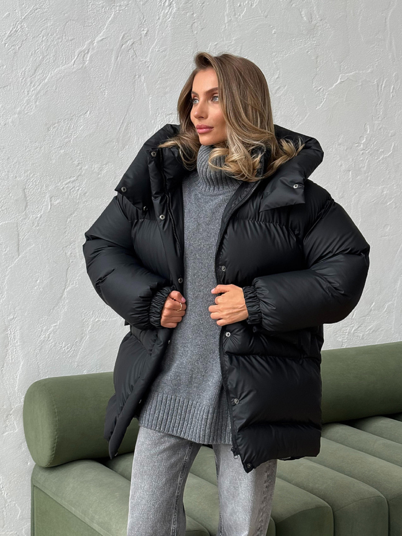 Зимова куртка Milirud модель mil587-chornij-rejns Фото