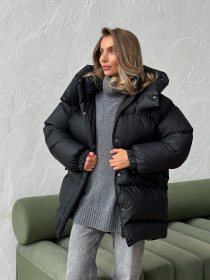 Зимова куртка Milirud модель mil587-chornij-rejns Фото