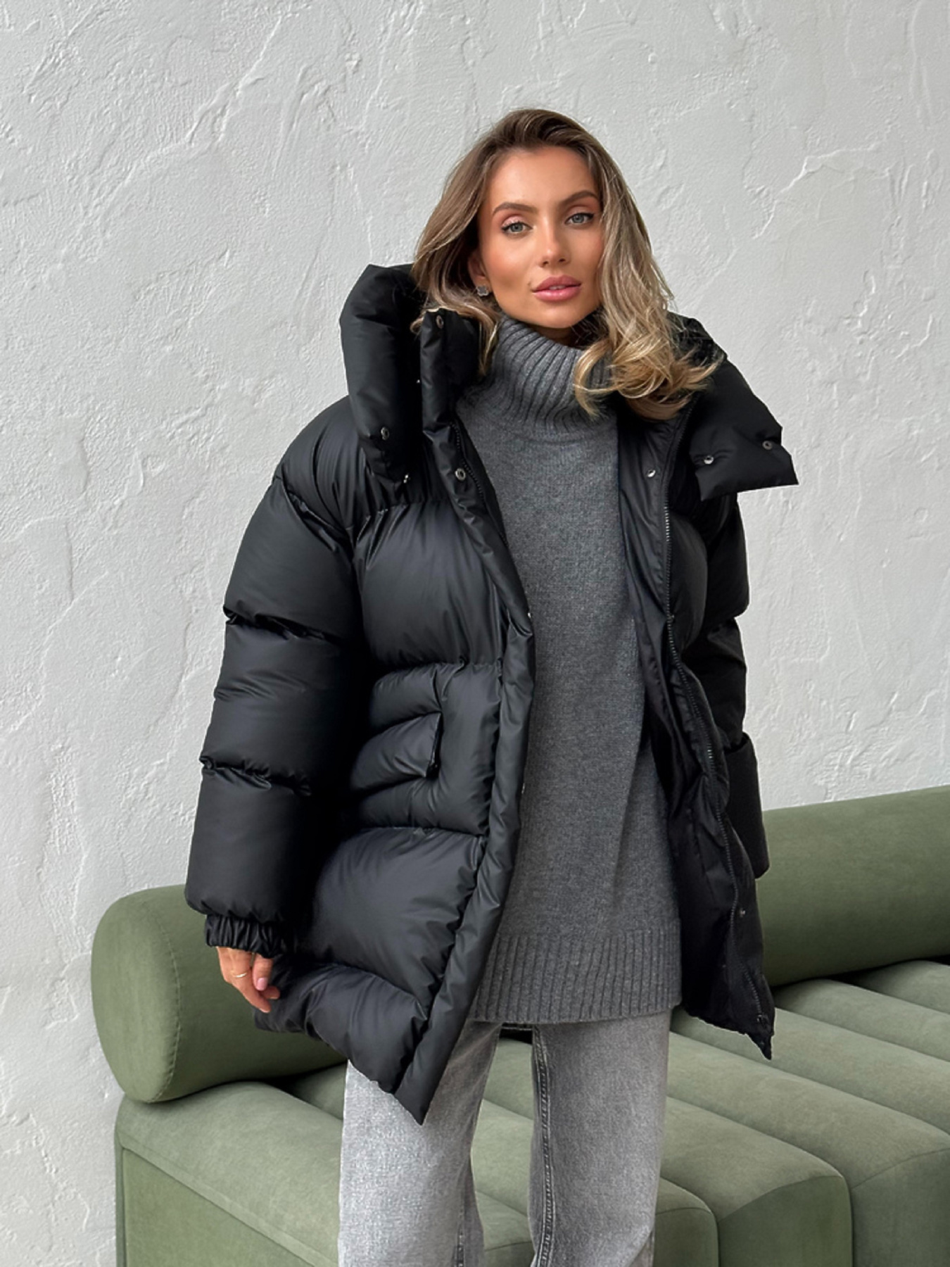 Зимняя куртка Milirud модель mil587-chornij-rejns Фото