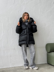 Зимняя куртка Milirud модель mil587-chornij-rejns Фото