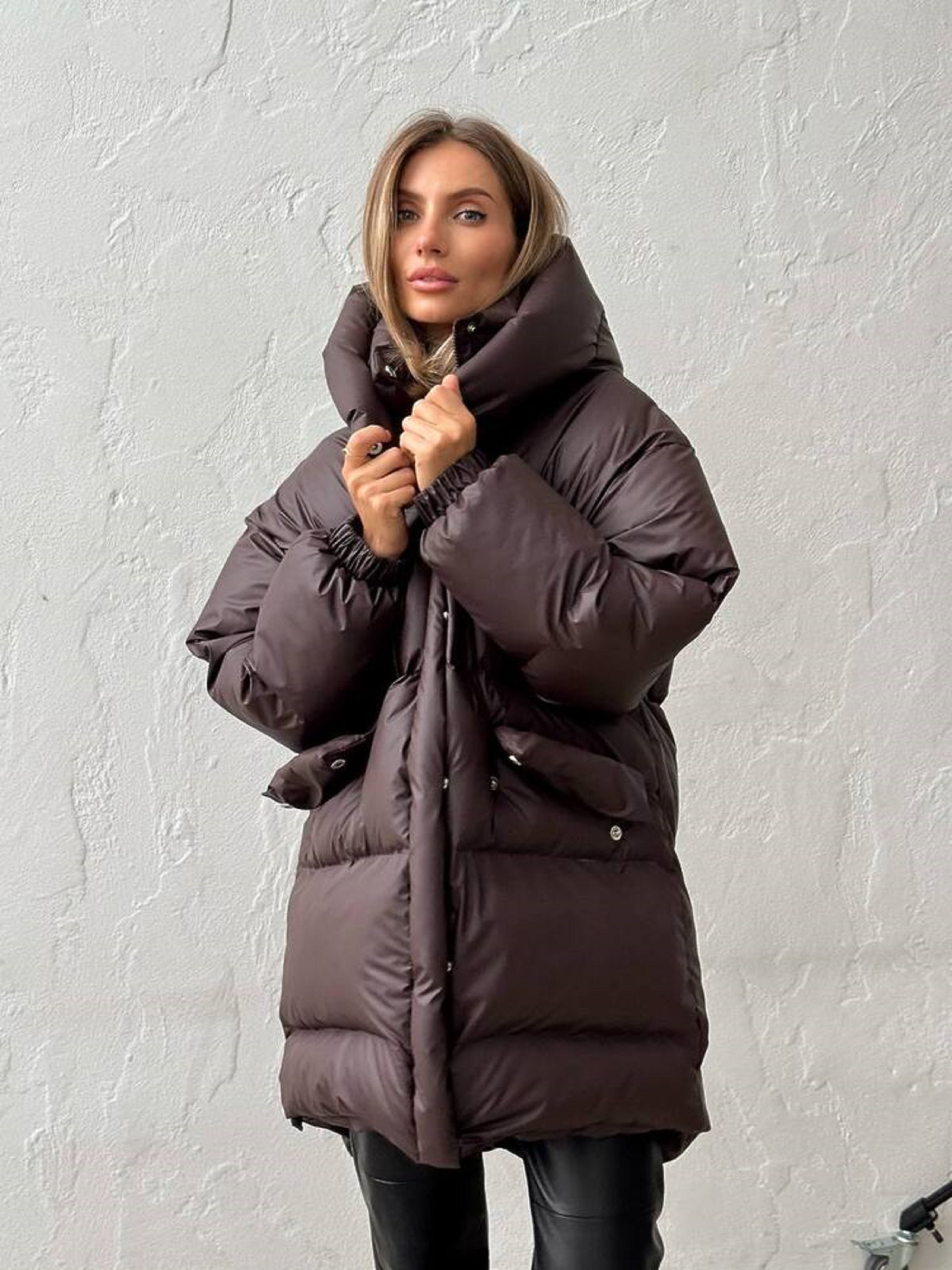 Зимняя куртка Milirud модель mil587-shokolad-rejns Фото