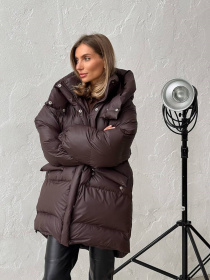 Зимняя куртка Milirud модель mil587-shokolad-rejns Фото