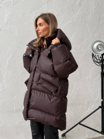 Зимняя куртка Milirud модель mil587-shokolad-rejns Фото