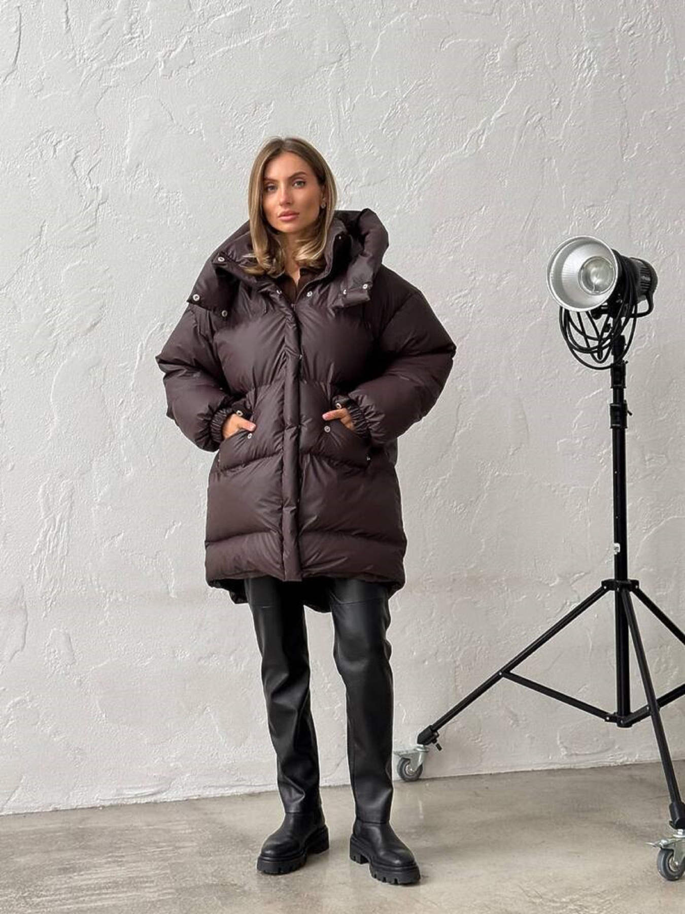 Зимняя куртка Milirud модель mil587-shokolad-rejns Фото