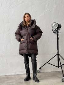 Зимняя куртка Milirud модель mil587-shokolad-rejns Фото