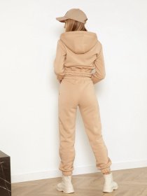 Спортивный костюм ISSA Plus модель SA-355_beige Фото