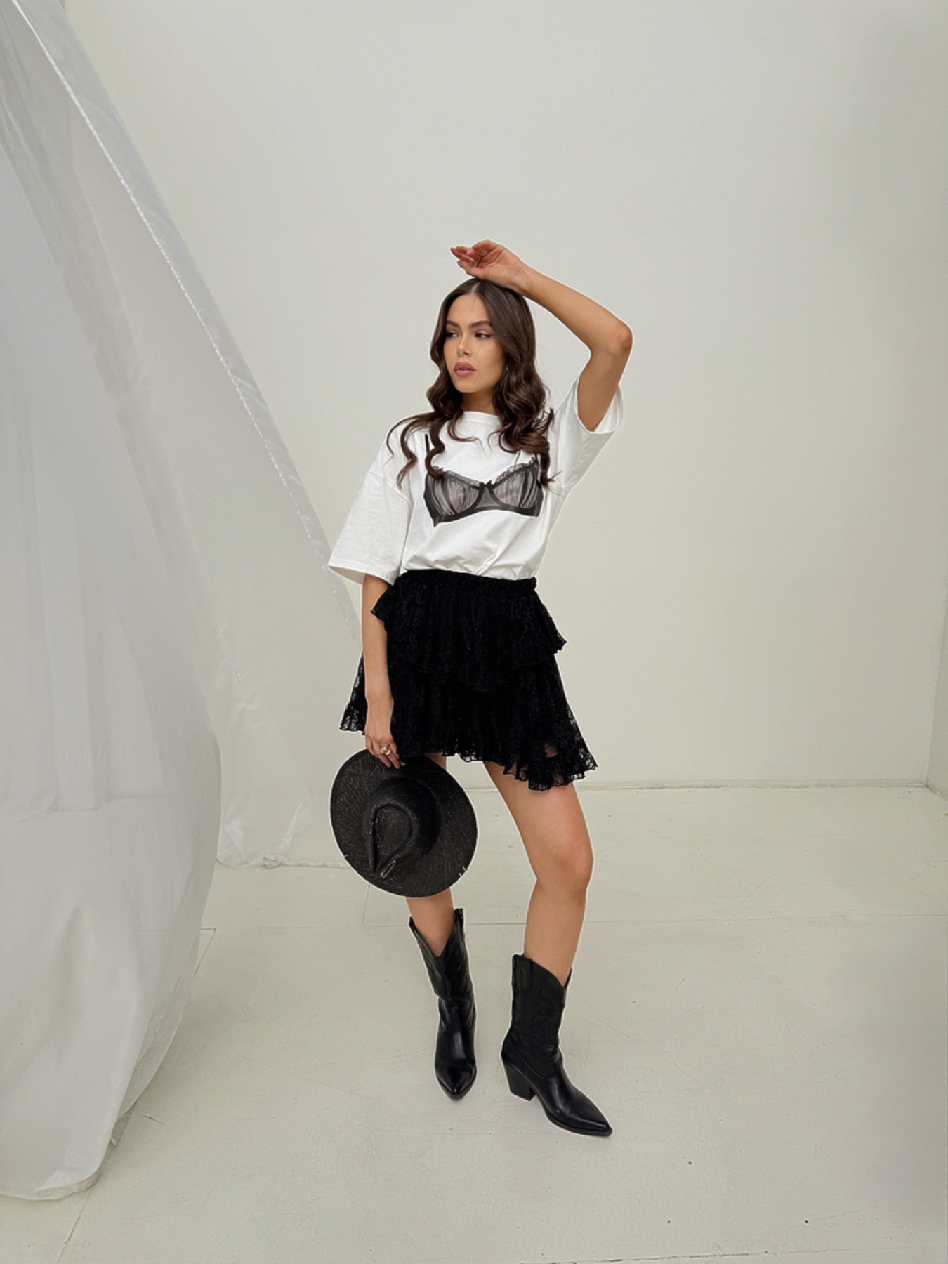 Юбка мини Milirud модель mil626-chornij Фото