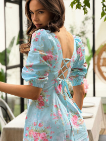 Платье мини Milirud модель mil625-akvamarin Фото