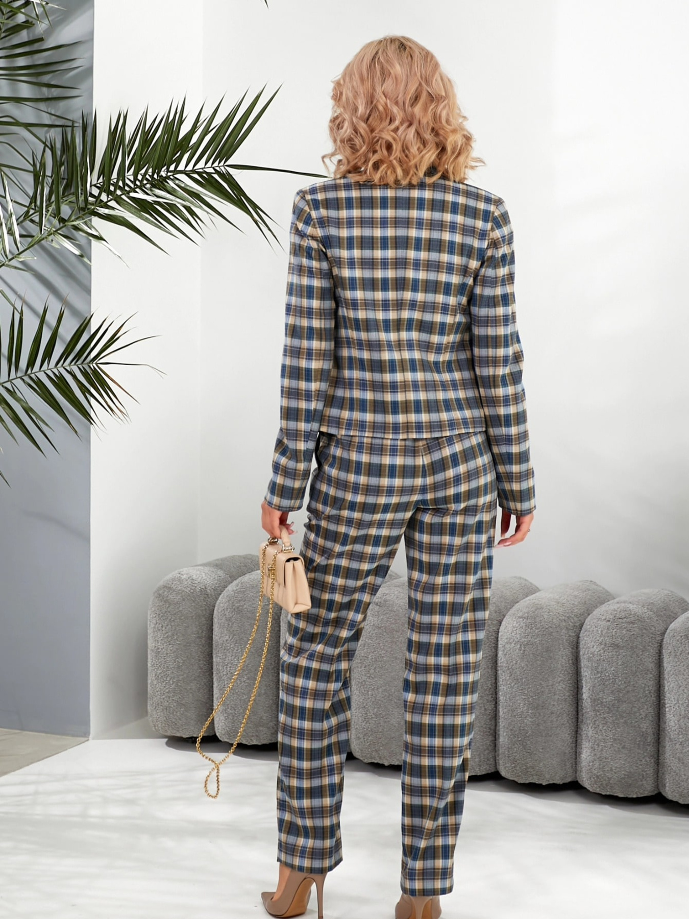 Повседневные штаны LadyLike модель ll04923355-bezhevij Фото