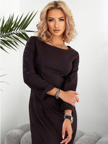 Платье мини LadyLike модель ll92620090-bordovj Фото