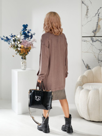 Кардиган LadyLike модель ll07560084-korichnevij Фото