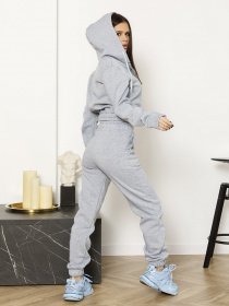 Спортивный костюм ISSA Plus модель SA-355_lightgray Фото