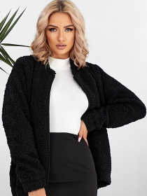 Бомбер LadyLike модель ll06960090-chornij Бомбер LadyLike модель ll06960090-chornij Фото