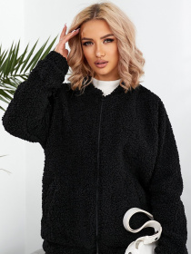 Бомбер LadyLike модель ll06960090-chornij Бомбер LadyLike модель ll06960090-chornij Фото