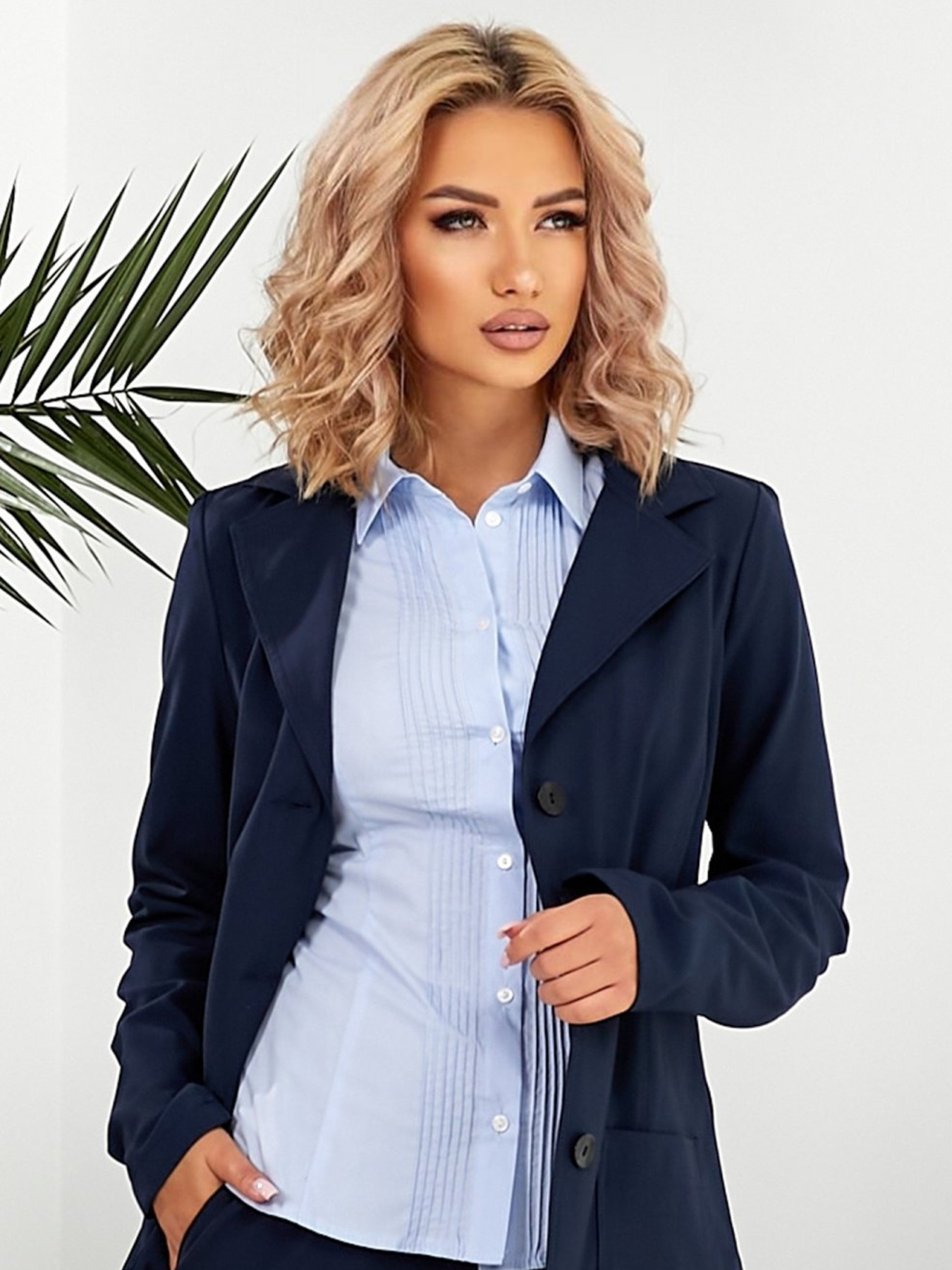 Блейзер LadyLike модель ll08023362-sinj Фото