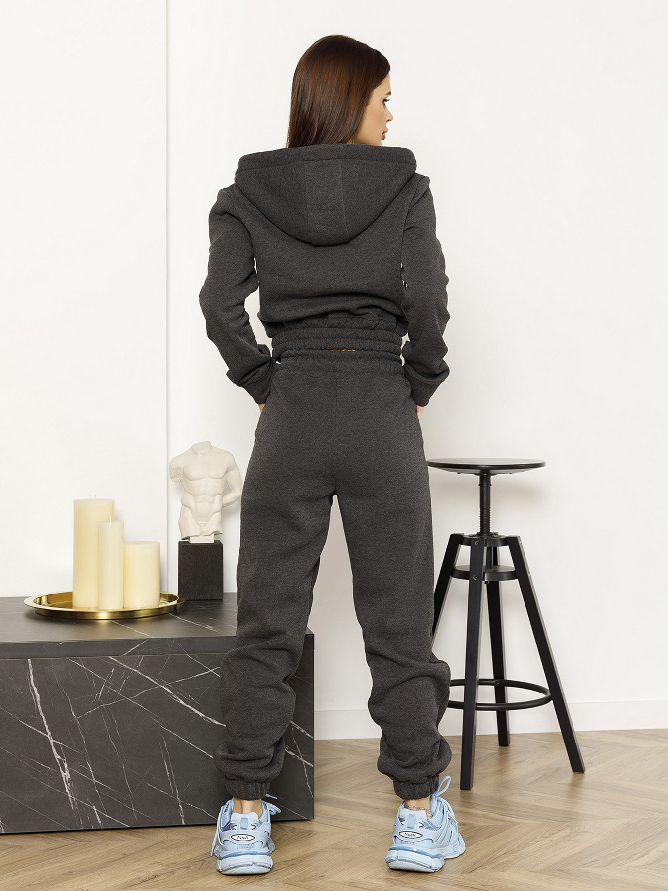 Спортивный костюм ISSA Plus модель SA-355_darkgray Фото