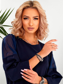 Платье миди LadyLike модель ll05320063-sinj Фото