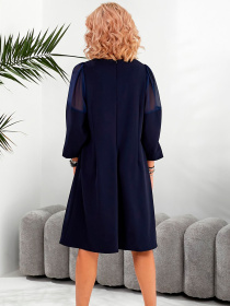 Платье миди LadyLike модель ll05320063-sinj Фото