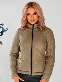 Демисезонная куртка LadyLike модель ll06380047-zelenij Фото