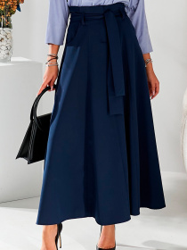 Юбка макси LadyLike модель ll197620063-sinj Фото