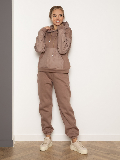 Костюм ISSA Plus модель 12994B_brown Фото