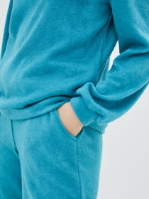 Спортивний костюм ISSA Plus модель 12218_turquoise Фото