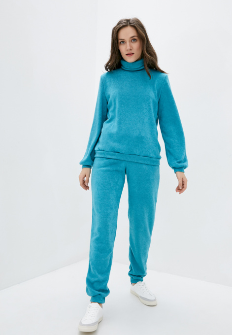 Спортивный костюм ISSA Plus модель 12218_turquoise Фото