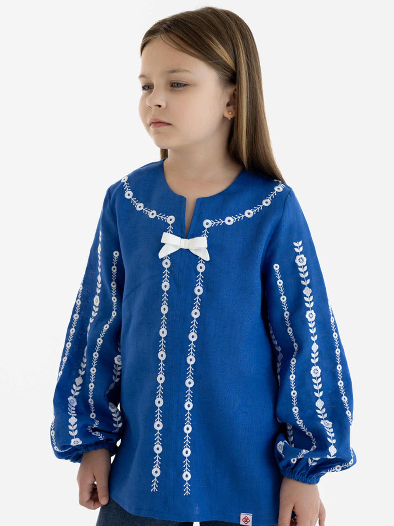 Вышитая рубашка Folk Moda модель fm3031-ndgo Фото