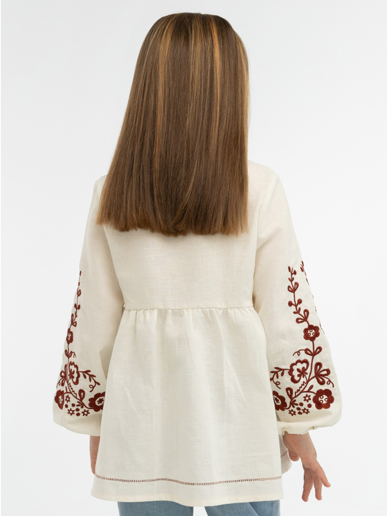 Вышитая рубашка Folk Moda модель fm3023-vershkovij Фото