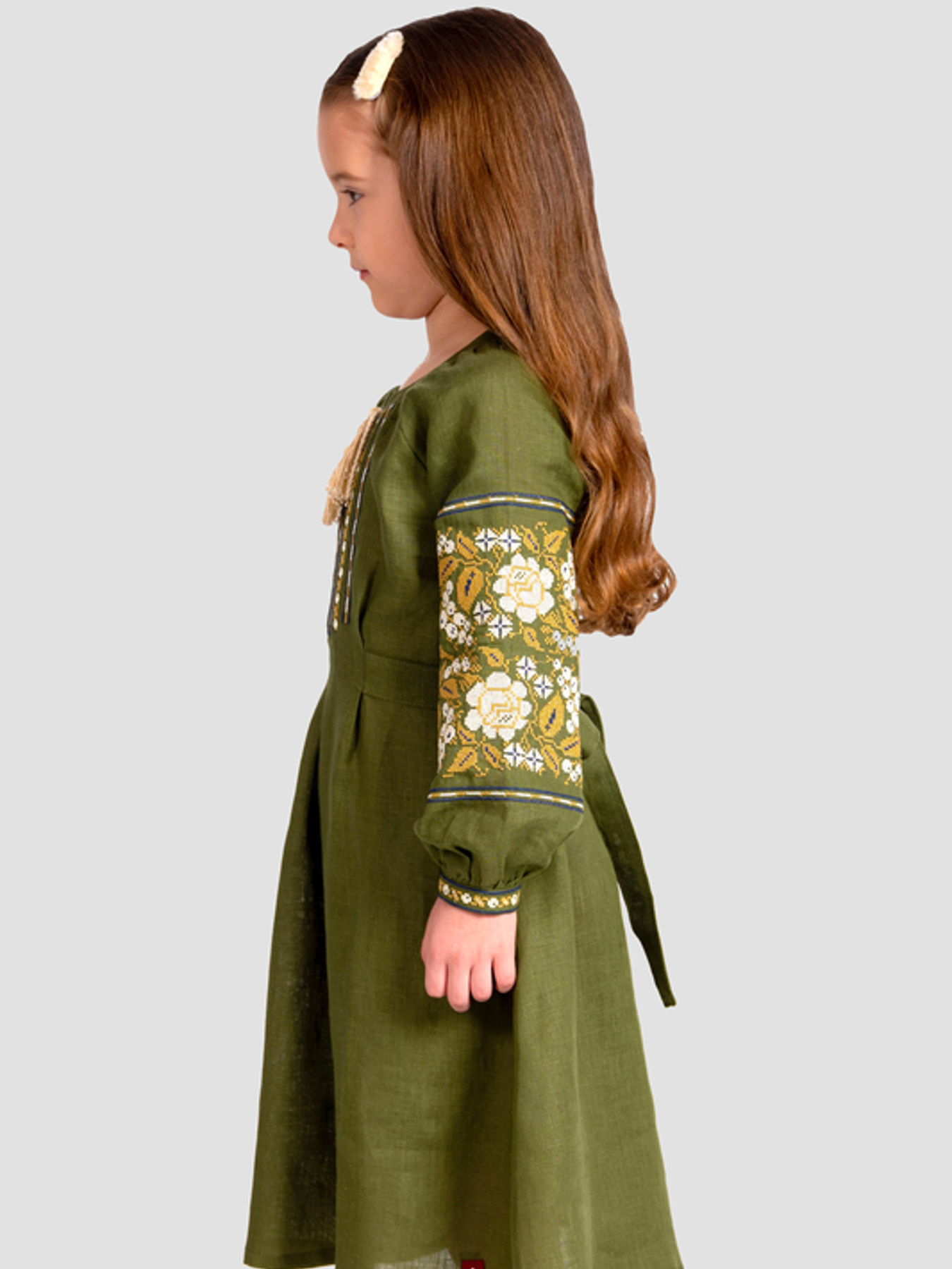 Вышитое платье Folk Moda модель fm3005-hak Фото