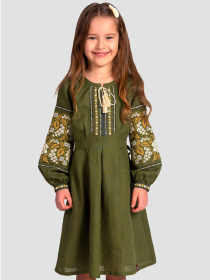 Вышитое платье Folk Moda модель fm3005-hak Фото