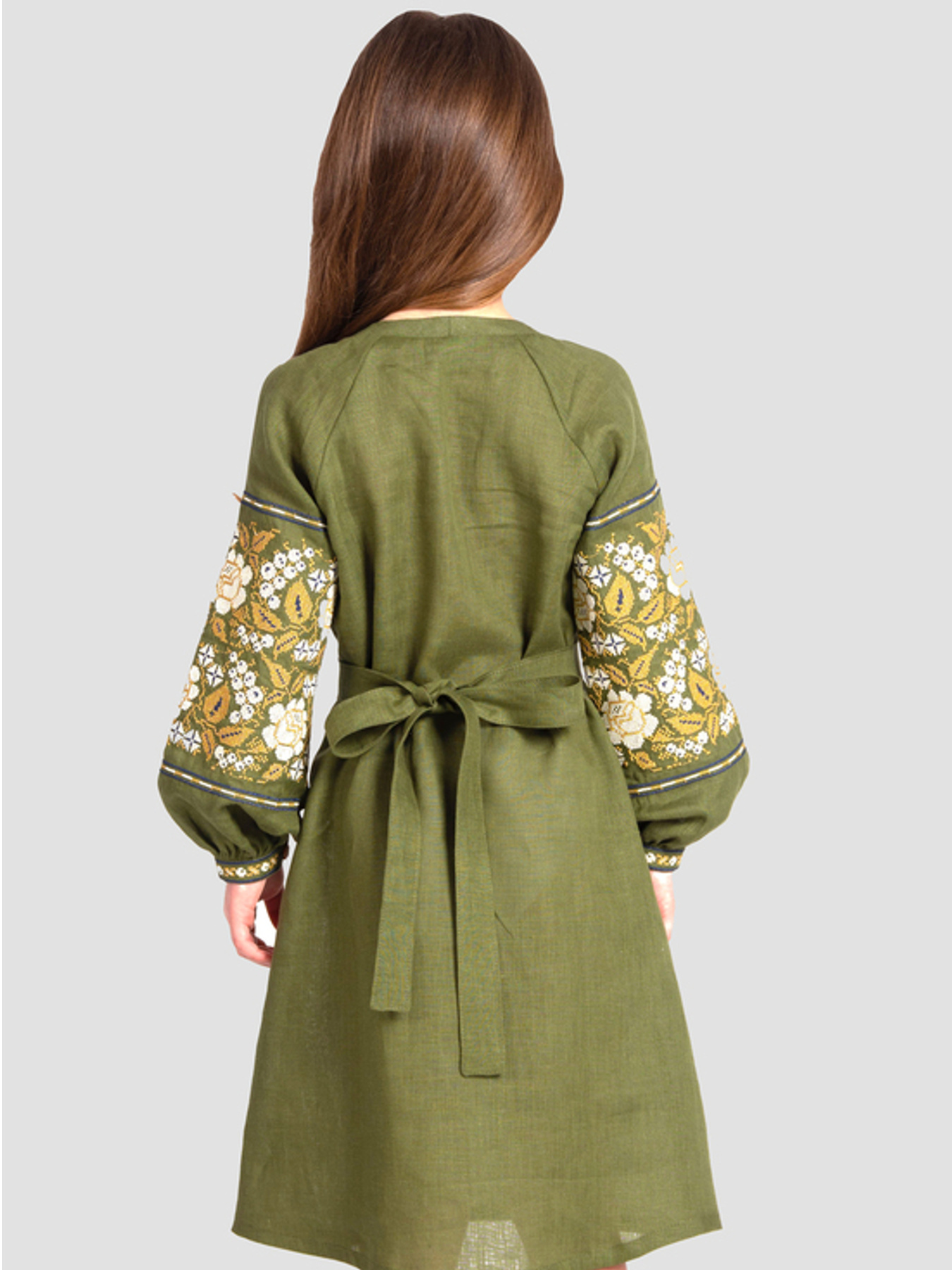 Вышитое платье Folk Moda модель fm3005-hak Фото