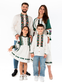 Вышитое платье Folk Moda модель fm2901-vershkovij Фото