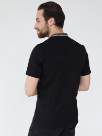 Вышитая рубашка Folk Moda модель fm2823-chornij Фото