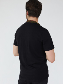 Вышитая рубашка Folk Moda модель fm2826-chornij Фото