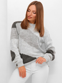 Свитер MarSe модель marse-sviter-207-svetlo-serj Фото