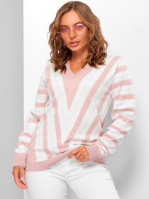 Джемпер MarSe модель marse-dzhemper-177-pudra-moloko Фото