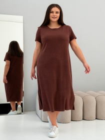 Платье макси RiMari модель 1725-shokolad Фото