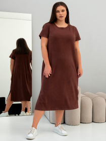 Платье макси RiMari модель 1725-shokolad Фото