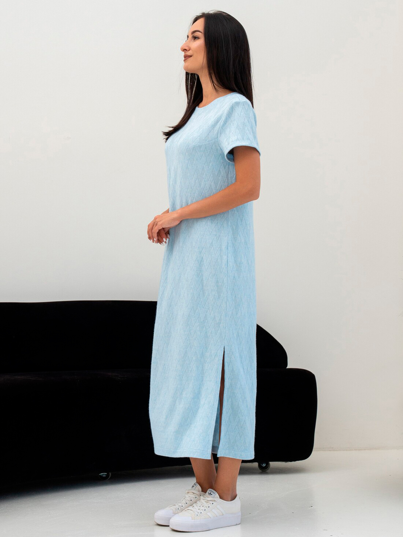 Платье макси RiMari модель 1725-svtlo-blakitnij Фото