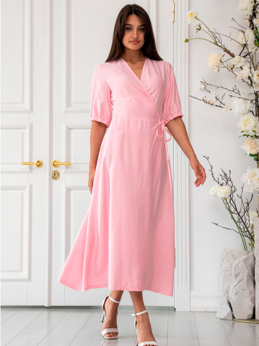 Платье миди RiMari модель 0825-rozhevij Фото