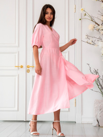 Платье миди RiMari модель 0825-rozhevij Фото