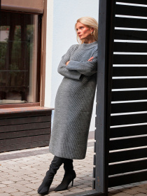 Платье миди TrikoBakh модель 2898-srij Фото