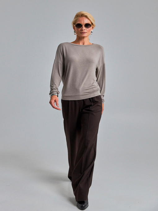 Джемпер TrikoBakh модель 3082-temnij-taup Фото